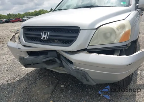 2004 Honda Pilot Exl from USA, damaged, VIN 2HKYF18524H532480
